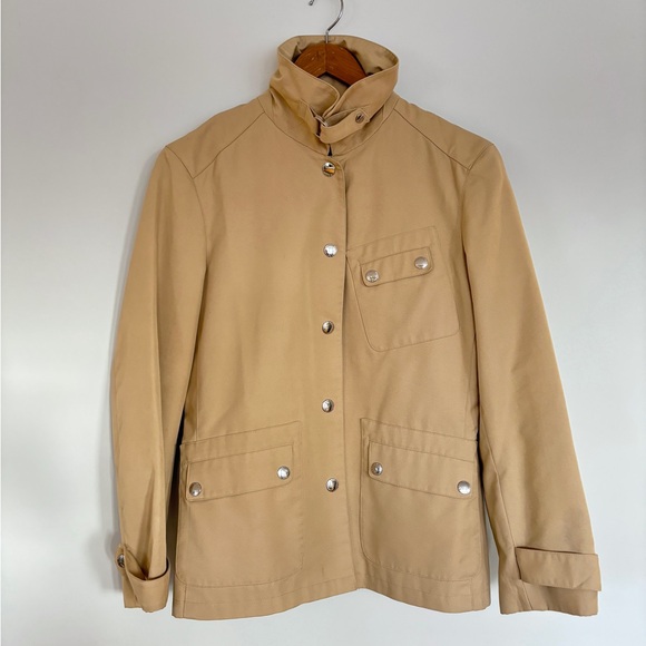 Vintage Ralph Lauren Beige Snap Button Jacket Medium - Picture 5 of 11